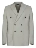 GAZZARRINI X MICHELE FRANZESE linen blazer - Grey