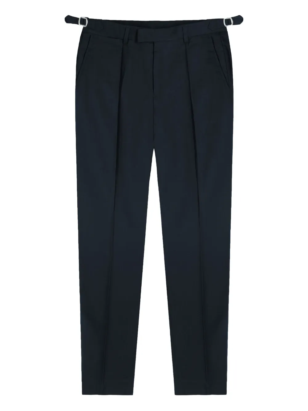 GAZZARRINI X MICHELE FRANZESE pleat-detail tailored trousers | Black | Image 1