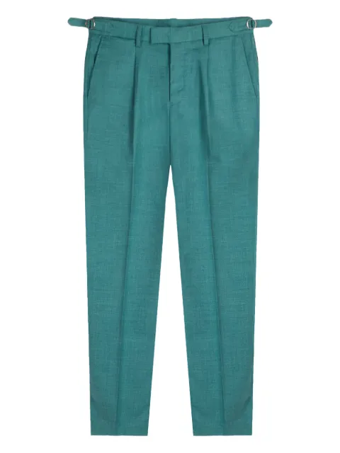 GAZZARRINI X MICHELE FRANZESE pleat-detail tailored trousers