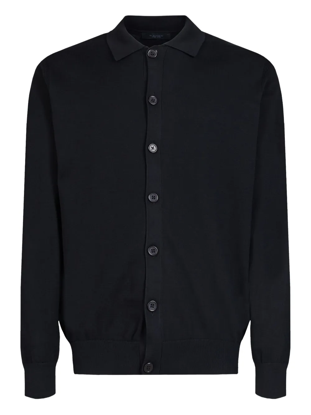 GAZZARRINI X MICHELE FRANZESE cardigan en maille fine | noir | Image 1