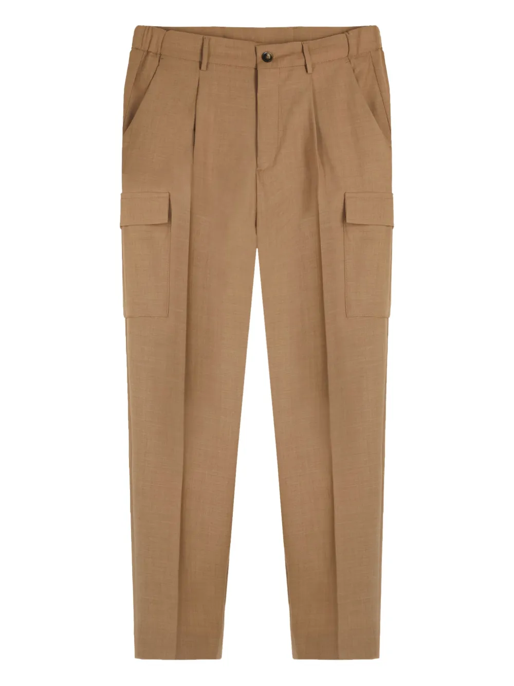 GAZZARRINI X MICHELE FRANZESE pleated trousers | Brown | Image 1