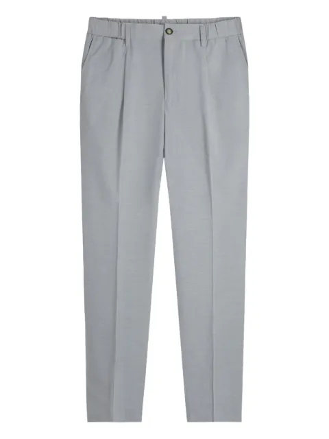 GAZZARRINI X MICHELE FRANZESE pleat-detail chino trousers