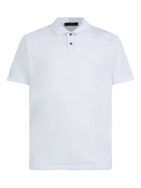GAZZARRINI X MICHELE FRANZESE short-sleeved cotton polo shirt
