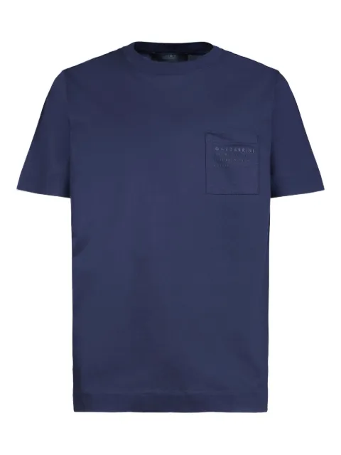 GAZZARRINI X MICHELE FRANZESE logo-print cotton T-shirt