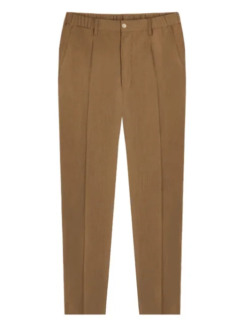 GAZZARRINI X MICHELE FRANZESE pleat-detail chino trousers