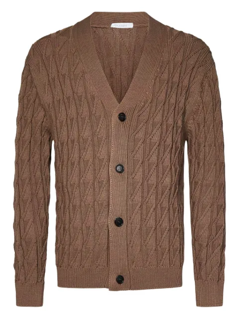 Cruciani cable-knit cardigan