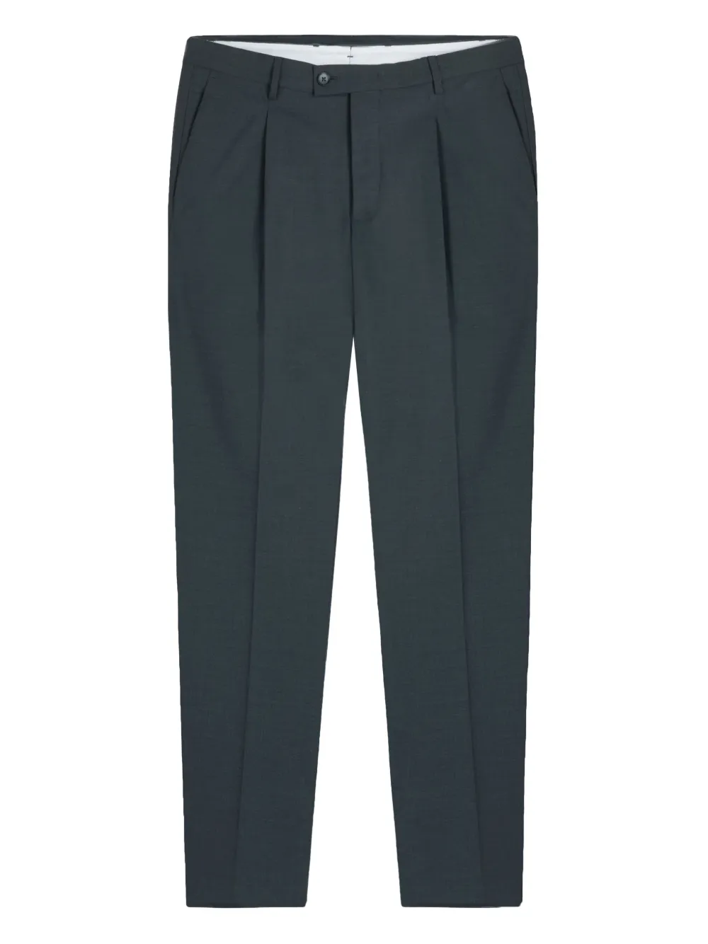 GAZZARRINI X MICHELE FRANZESE pleat-detail tailored trousers | Black | Image 1