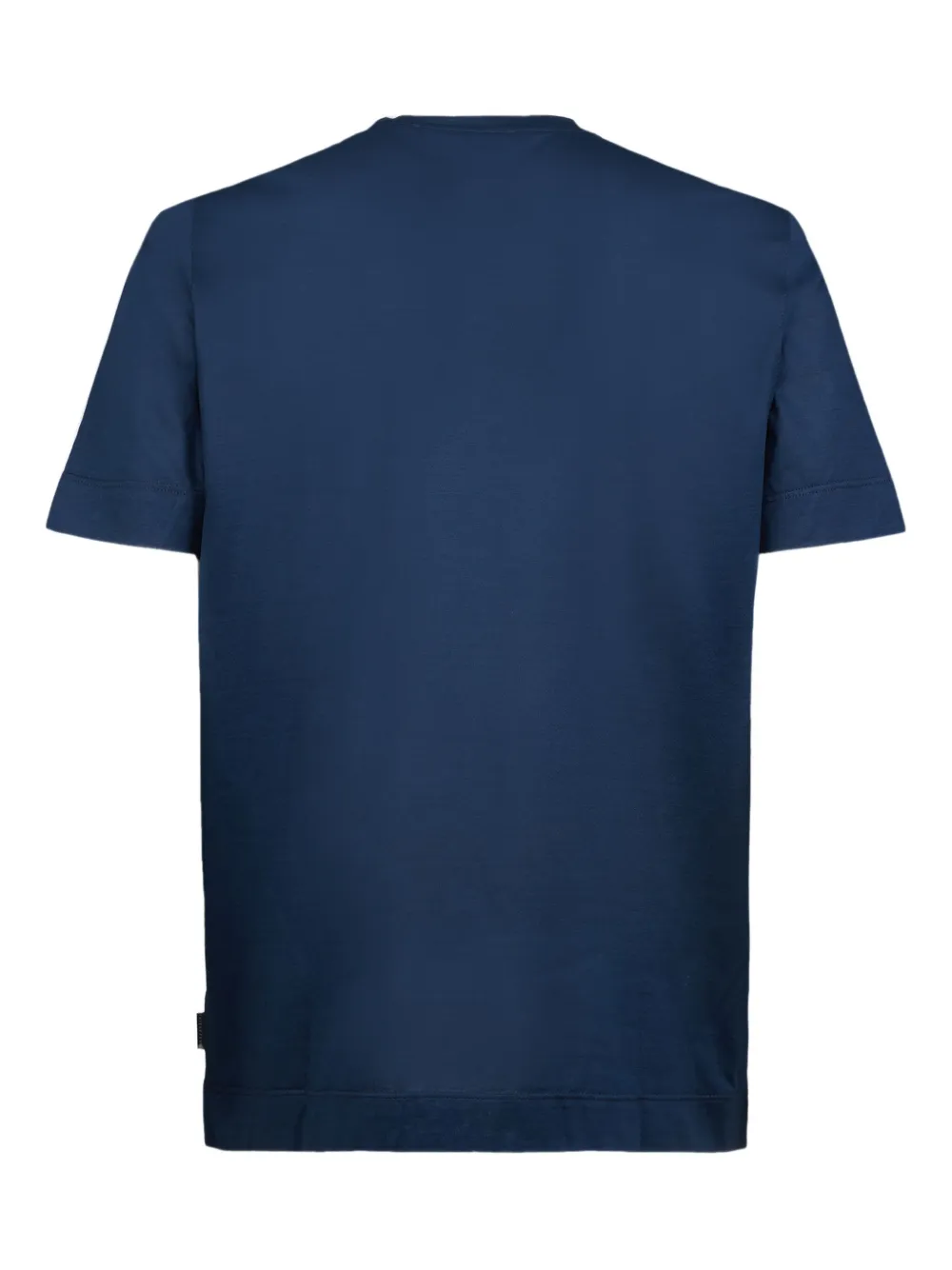 GAZZARRINI X MICHELE FRANZESE logo-tag T-shirt - Blauw