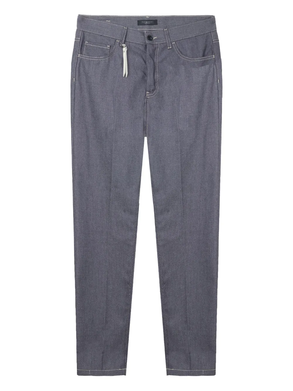 GAZZARRINI X MICHELE FRANZESE charm-appliqué jeans | Blue | Image 1