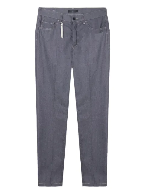 GAZZARRINI X MICHELE FRANZESE charm-appliqué jeans