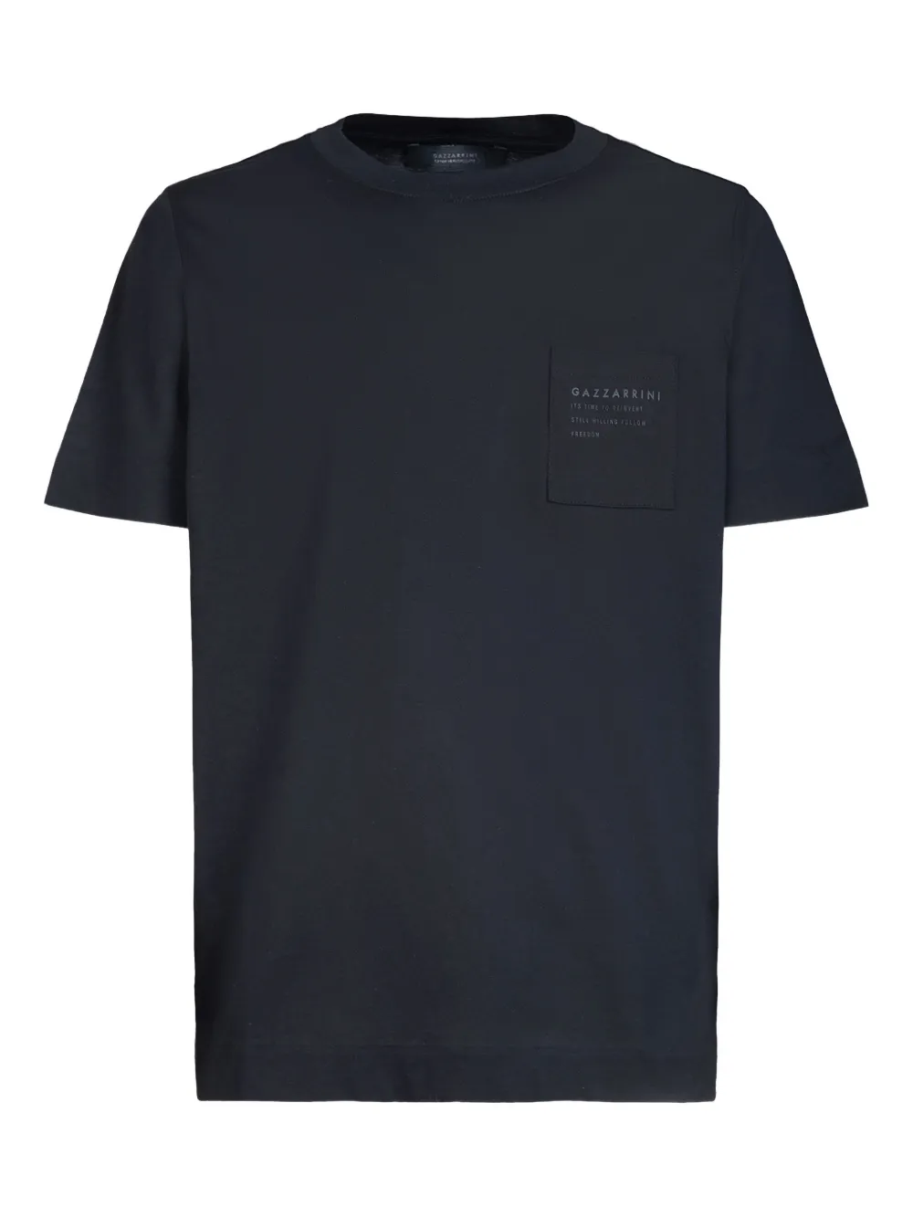 GAZZARRINI X MICHELE FRANZESE t-shirt à poche poitrine | noir | Image 1