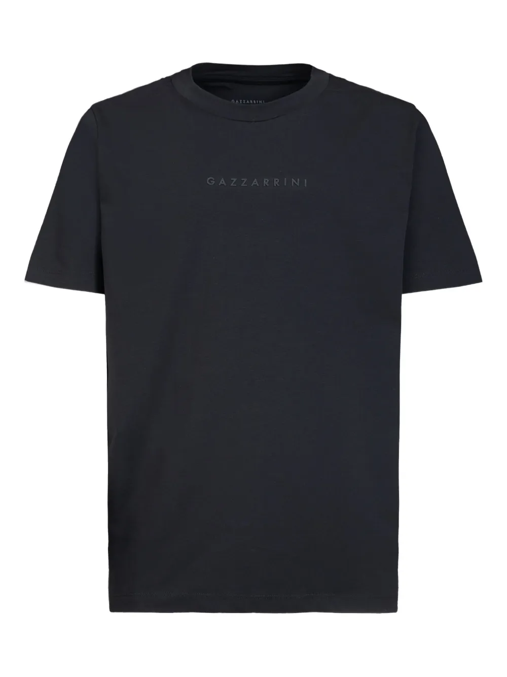 GAZZARRINI X MICHELE FRANZESE logo-embossed T-shirt | Black | Image 1