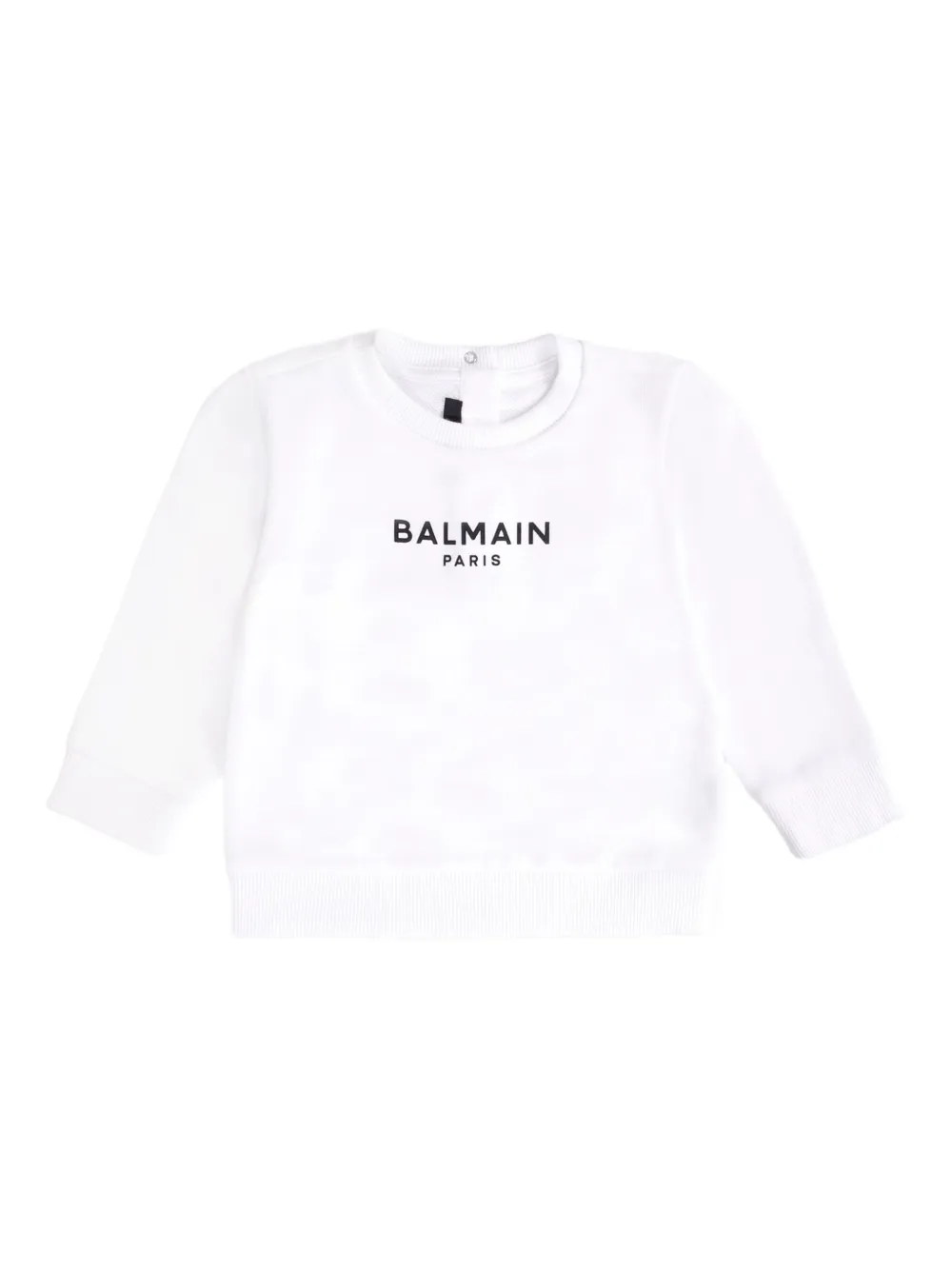 Balmain Kids sudadera con logo estampado | blanco | Image 1