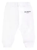Balmain Kids logo-print track pants - White