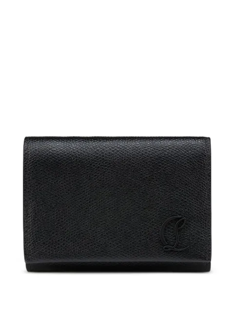Christian Louboutin calfskin logo wallet