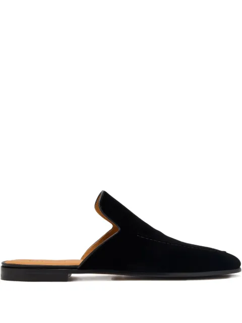 Magnanni mocasines con espalda abierta