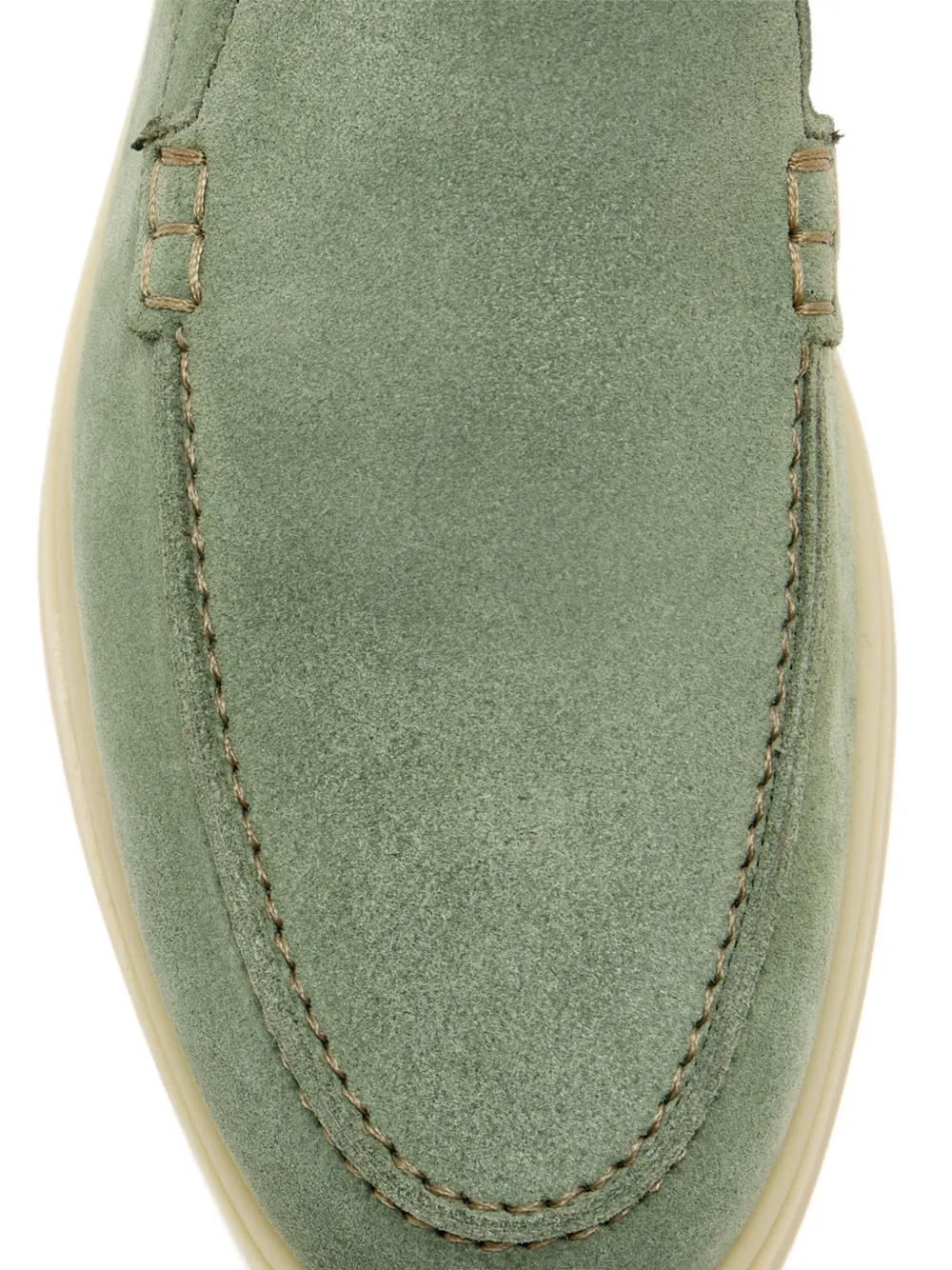 Magnanni Sophie suede loafers Green
