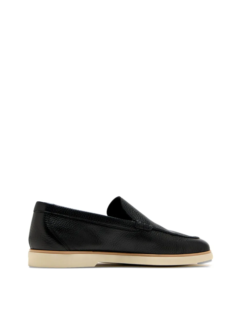 Magnanni leather loafers Black