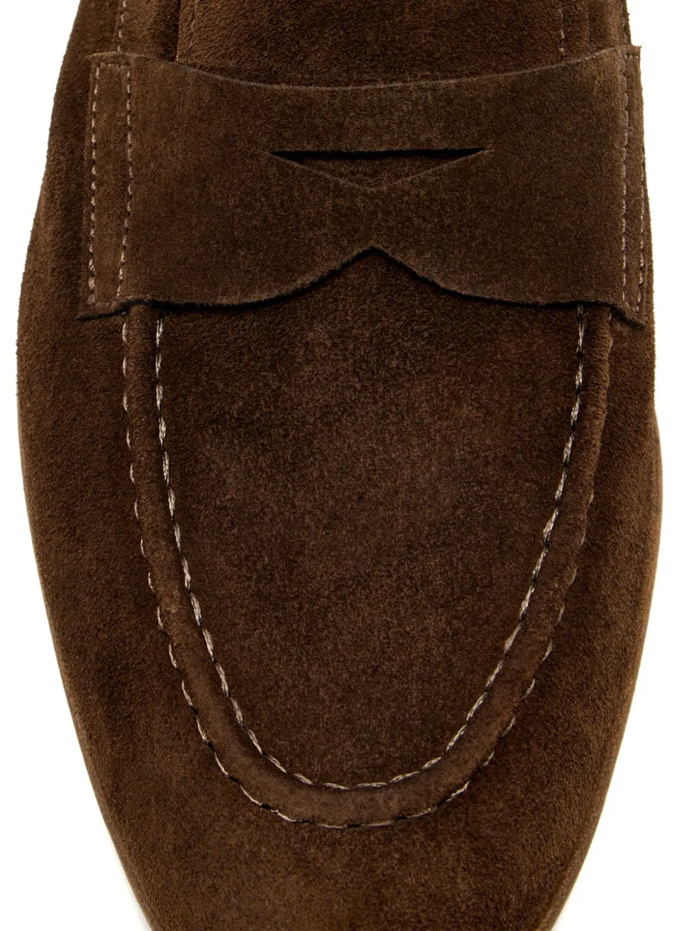 Magnanni suede loafers Brown