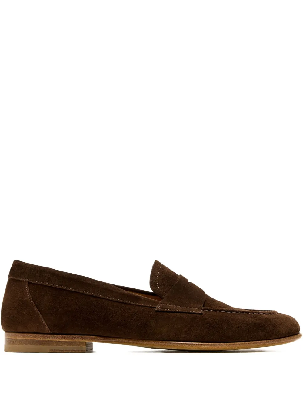 Magnanni suede loafers Brown