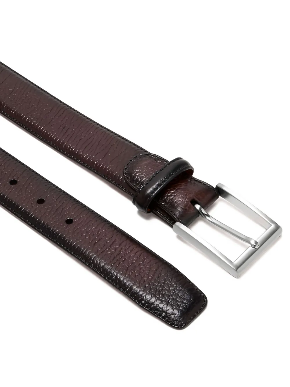 Magnanni Leren riem Bruin