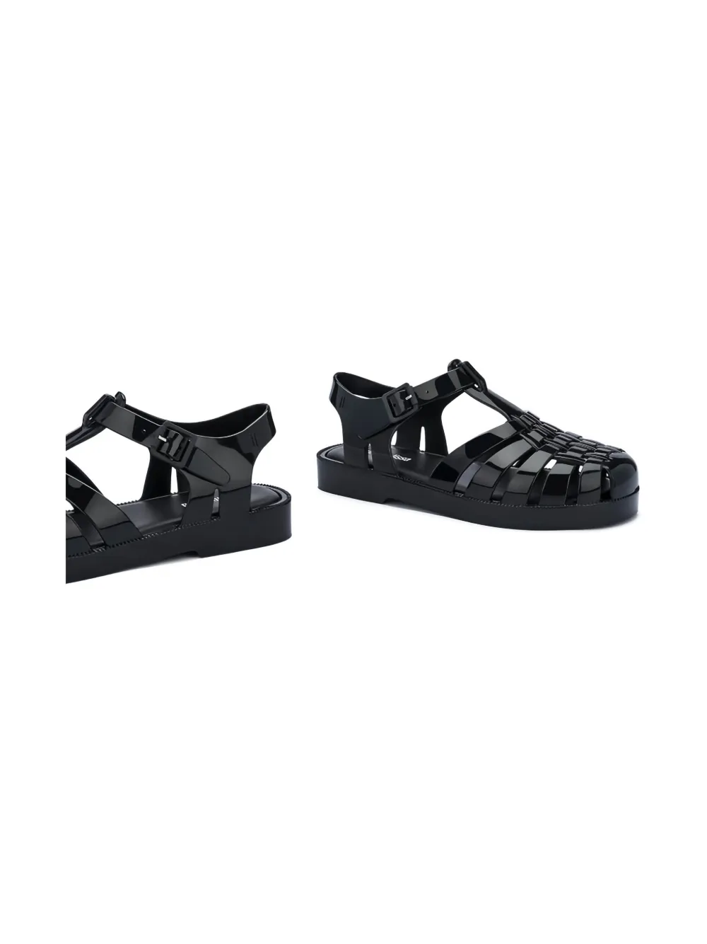 Mini Melissa Possession closed-toe sandals Black