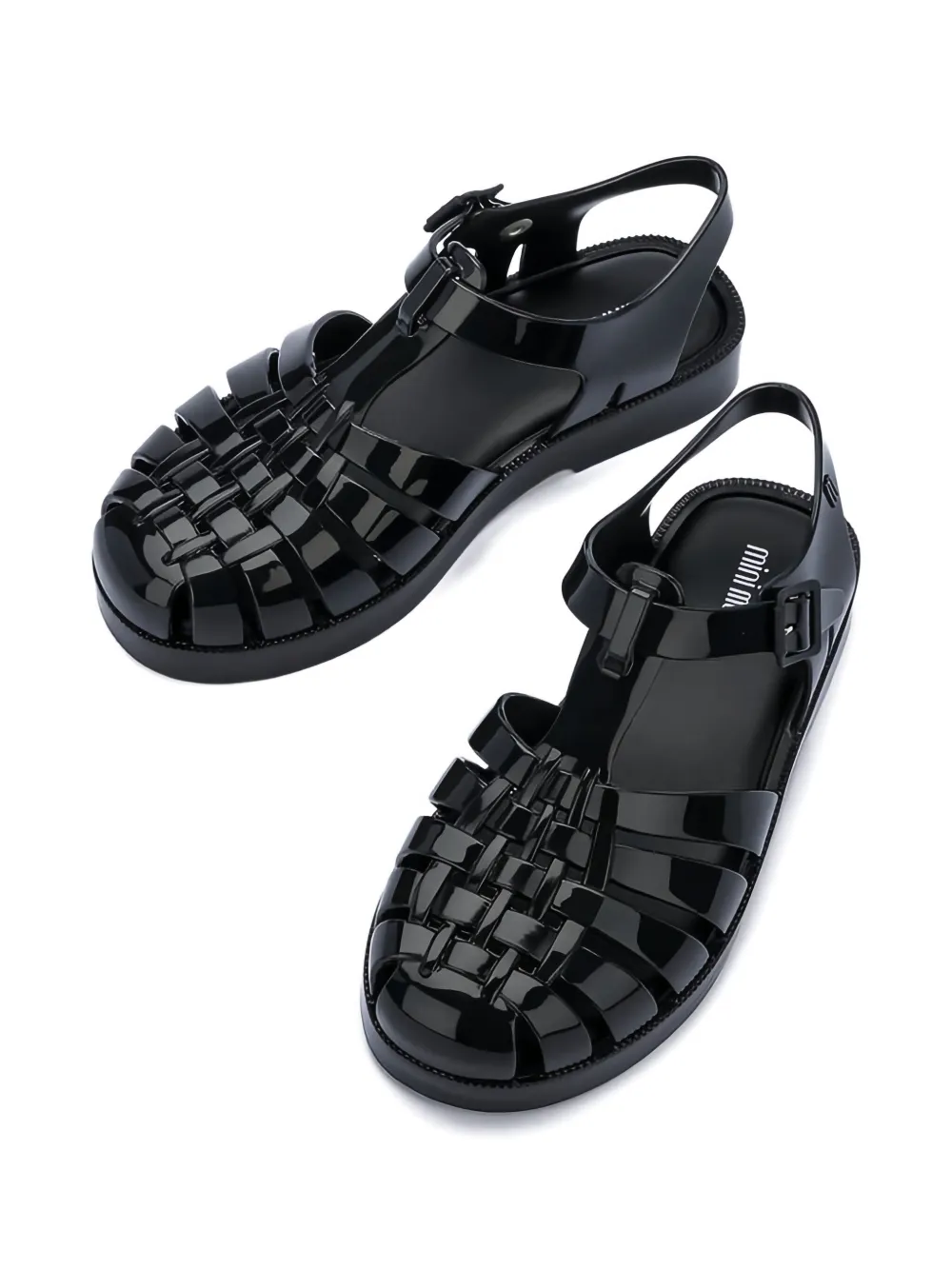 Mini Melissa Possession closed-toe sandals Black