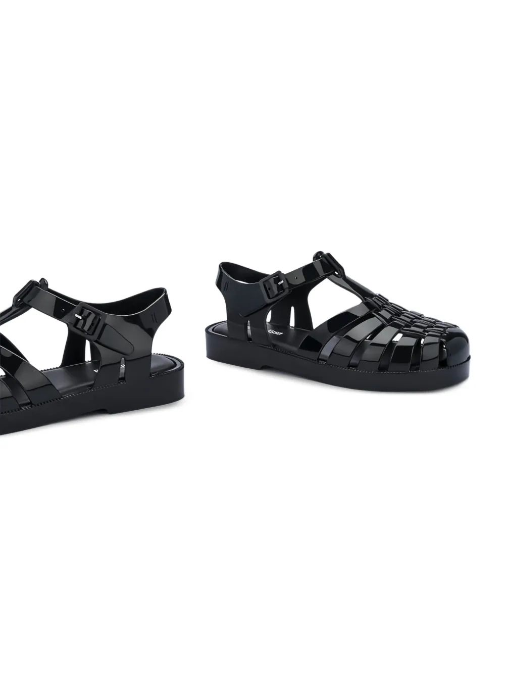 Mini Melissa Possession closed-toe sandals Black