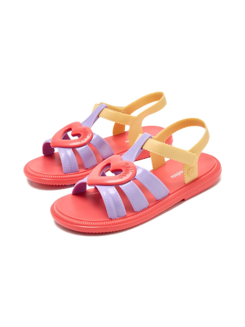 Mini Melissa Hip Lovely sandalen - Rood