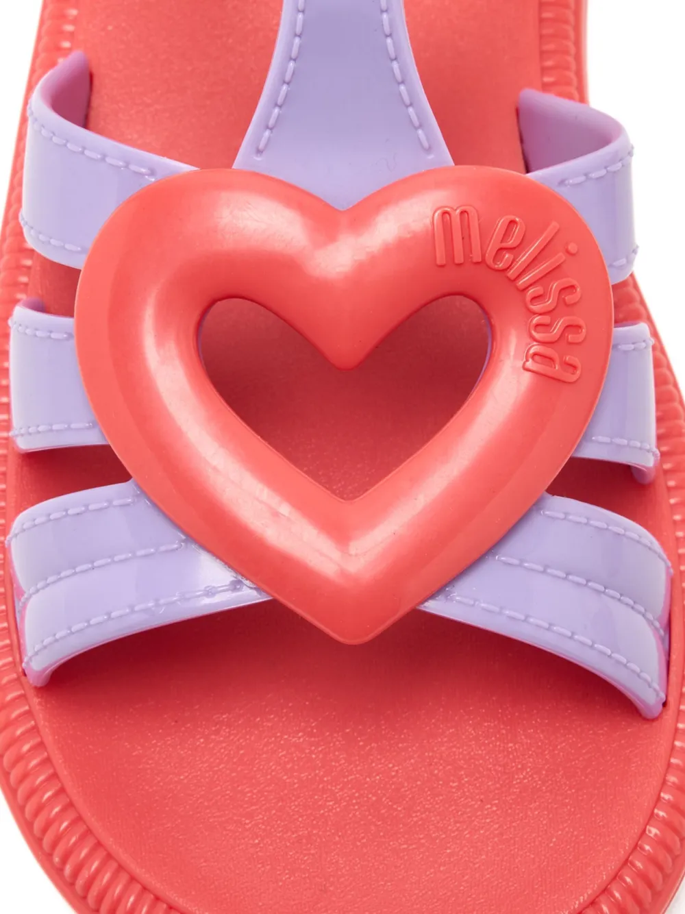 Mini Melissa Hip Lovely sandalen Rood