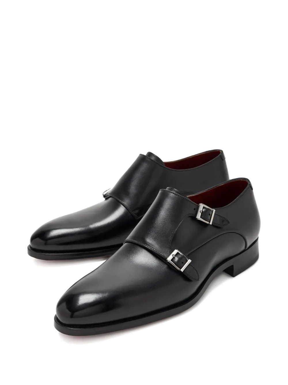 Magnanni leather loafers Black