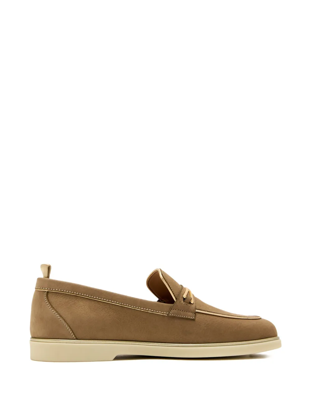Magnanni suede loafers Neutrals