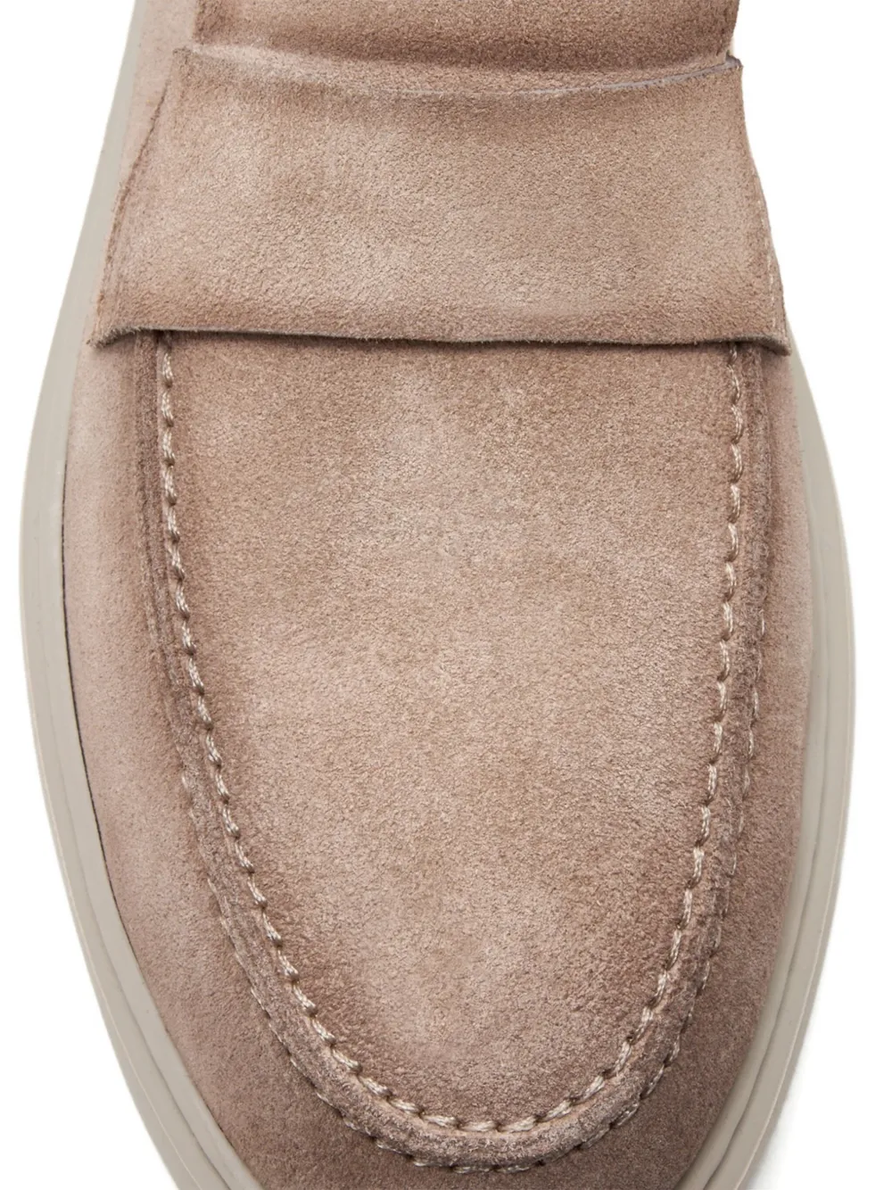 Magnanni suede loafers Neutrals