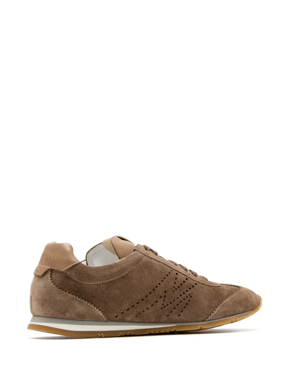 Magnanni perforated suede sneakers Brown