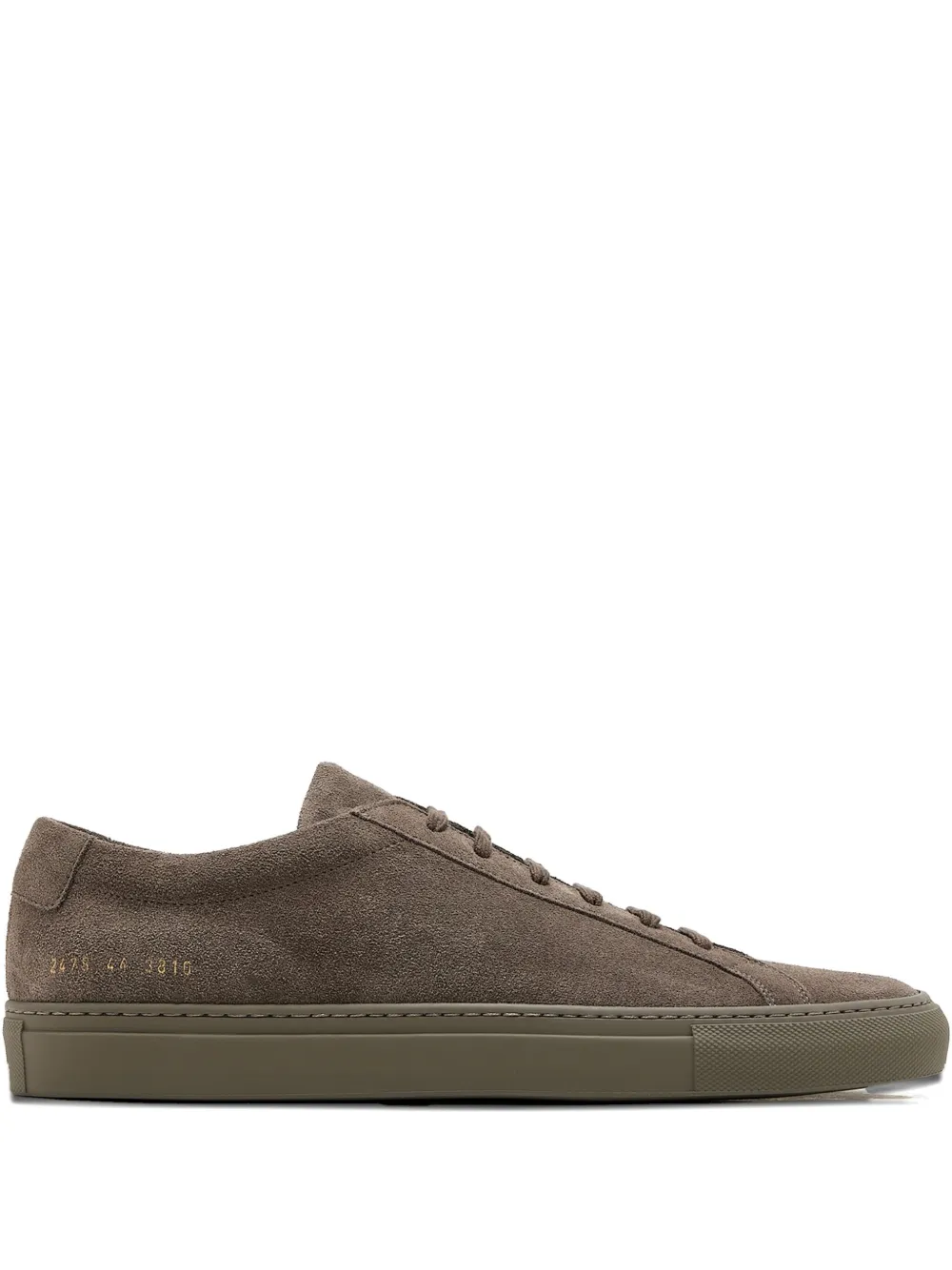 Common Projects suede low-top sneakers Grey