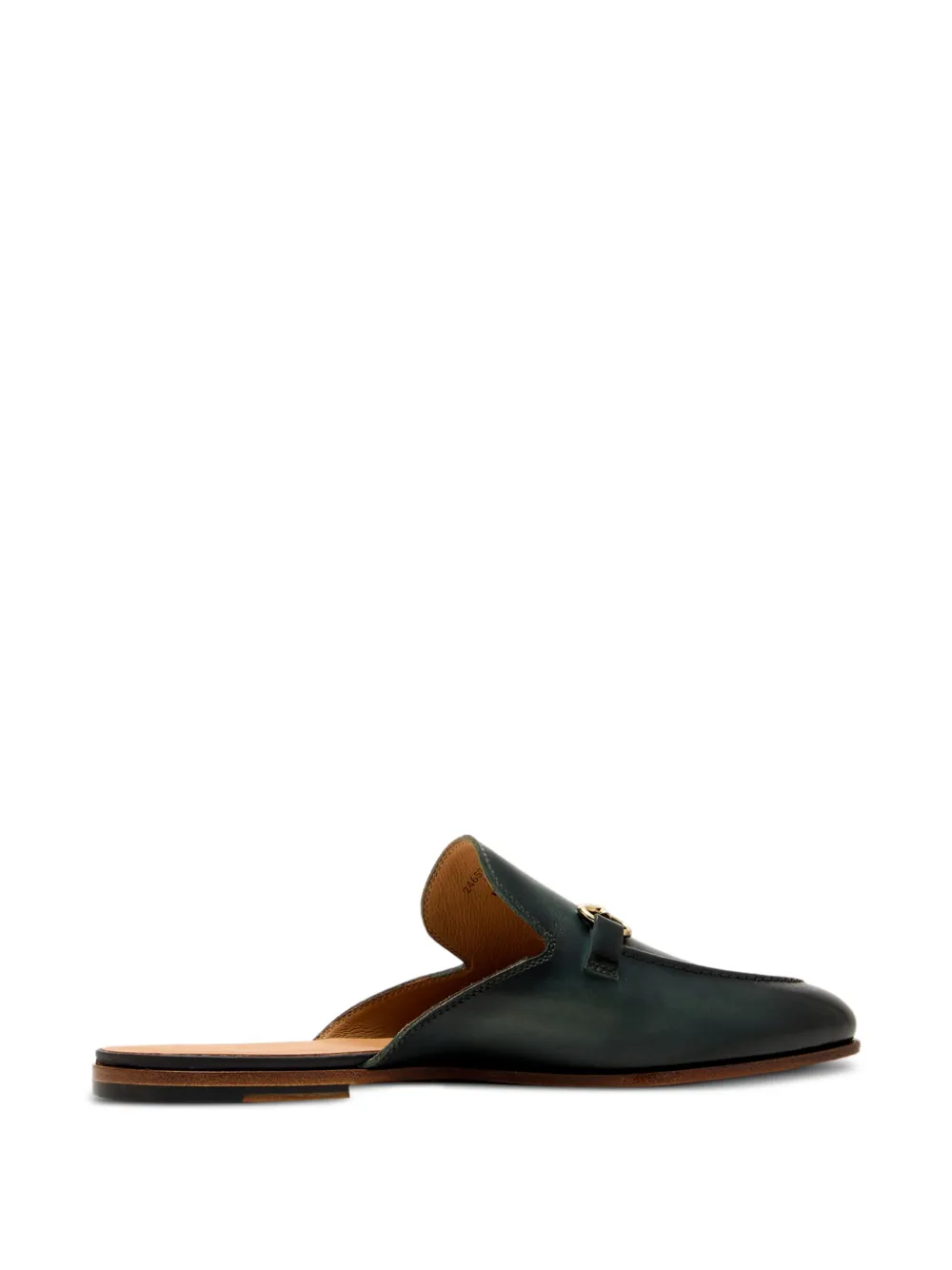 Magnanni leather mules Green