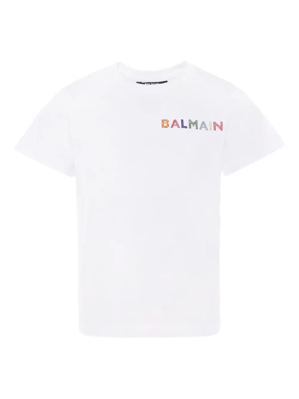 BALMAIN LOGO-EMBELLISHED T-SHIRT 