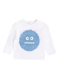 Stella McCartney Kids graphic-print long-sleeve top - White