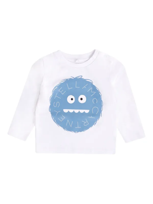 Stella McCartney Kids グラフィック ロングスリーブ トップ