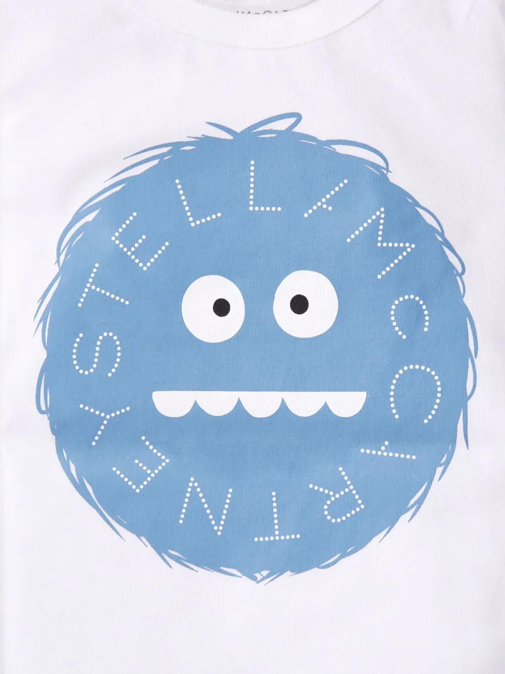 Stella McCartney Kids Top met grafische print Wit