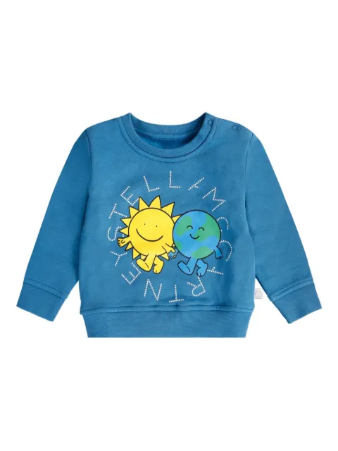 Stella McCartney Kids толстовка с принтом