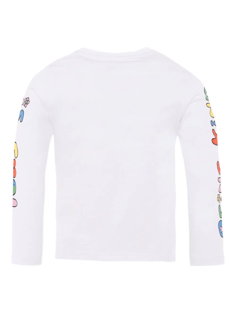 Stella McCartney Kids T-shirt met print Wit