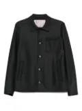 Herno button-fastening patch-pocket jacket - Blue