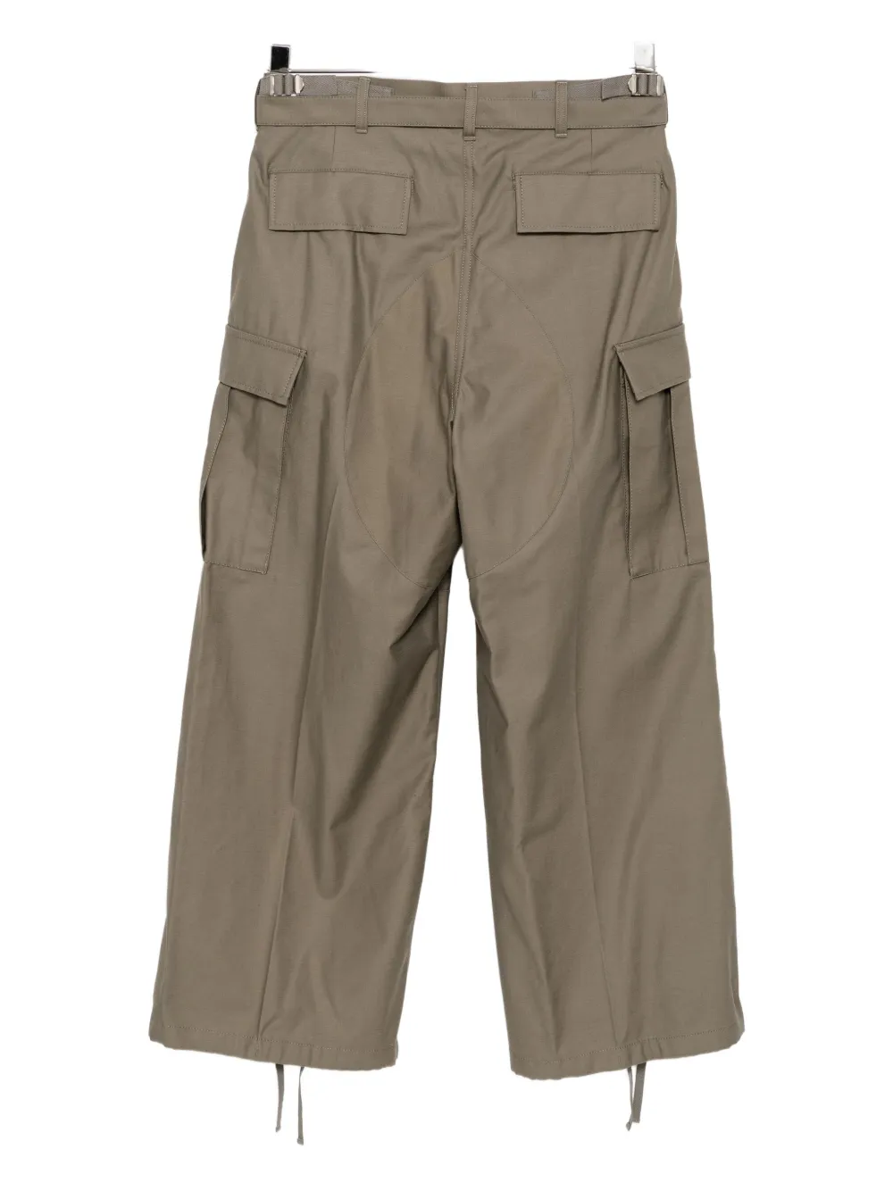 Sacai Katoenen broek - Beige