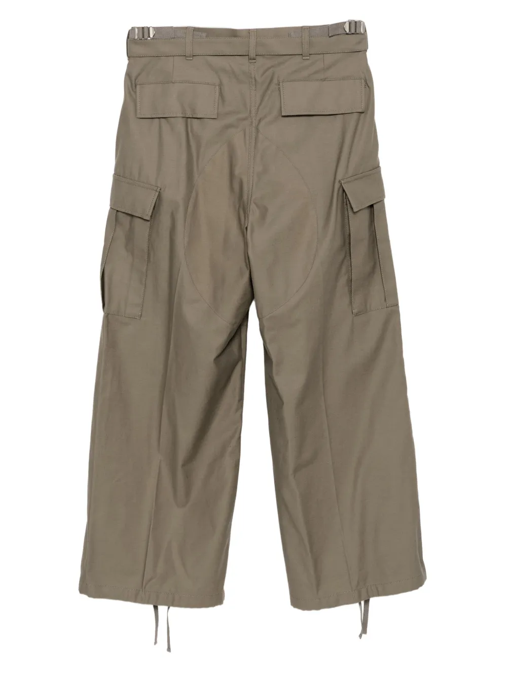 sacai cotton trousers | Wide Leg Pants | Image 2