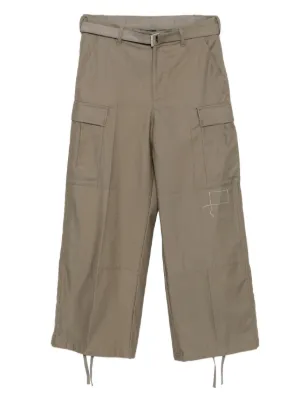 Sacai（サカイ）ワイドパンツ - FARFETCH