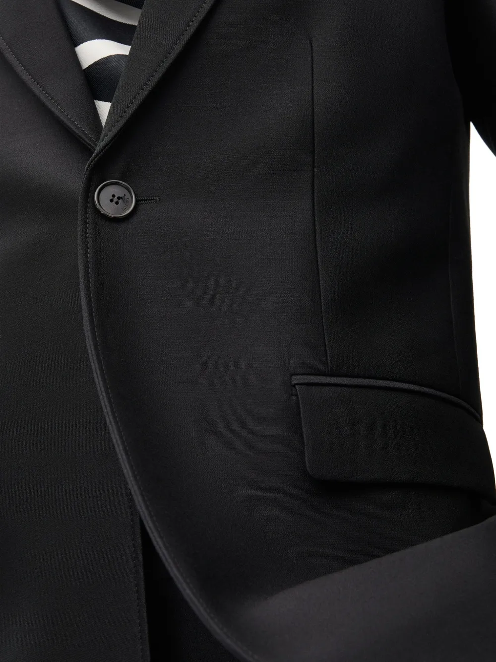 LOEWE Blazer met enkele knoop Zwart