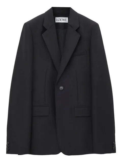 LOEWE single-button blazer
