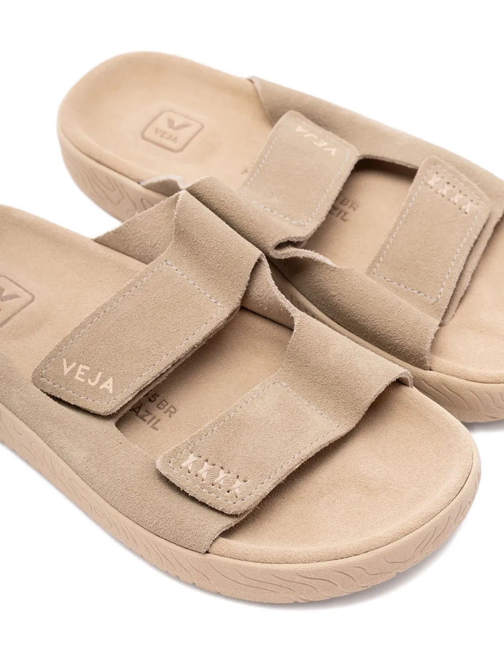 VEJA touch-strap platform sandals Neutrals