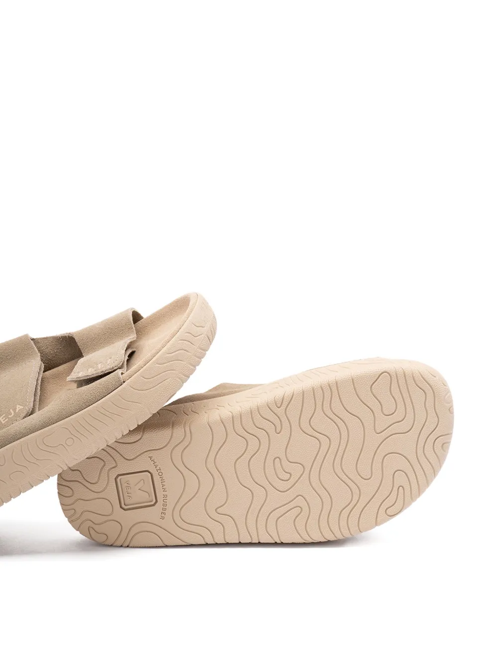 VEJA touch-strap platform sandals Neutrals